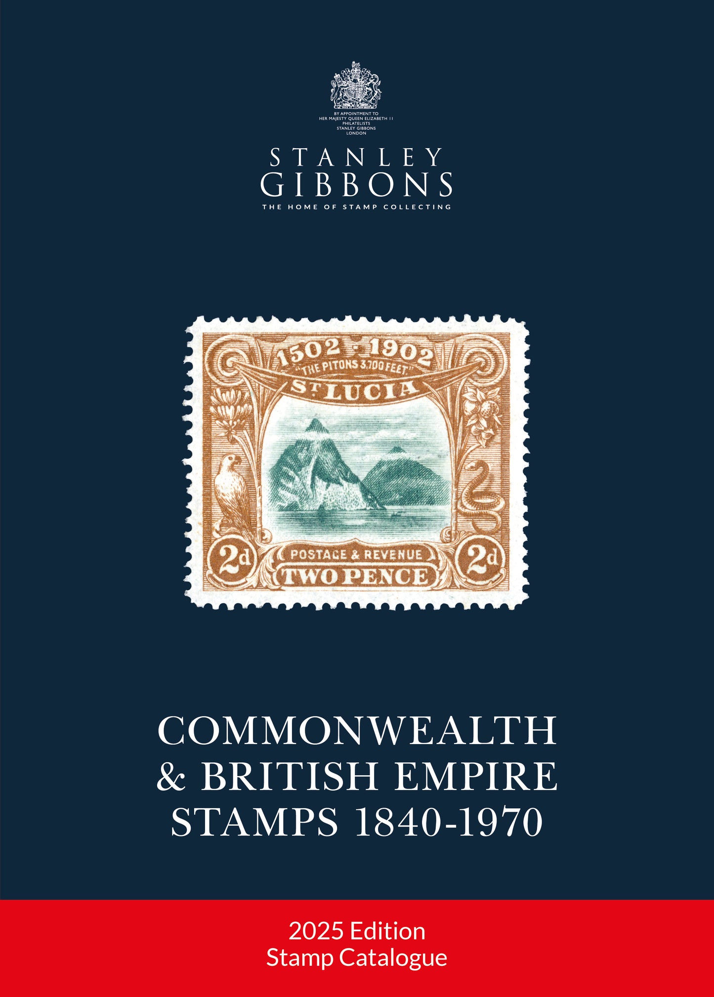 2025 Commonwealth & British Empire Stamps Catalogue 1840-1970